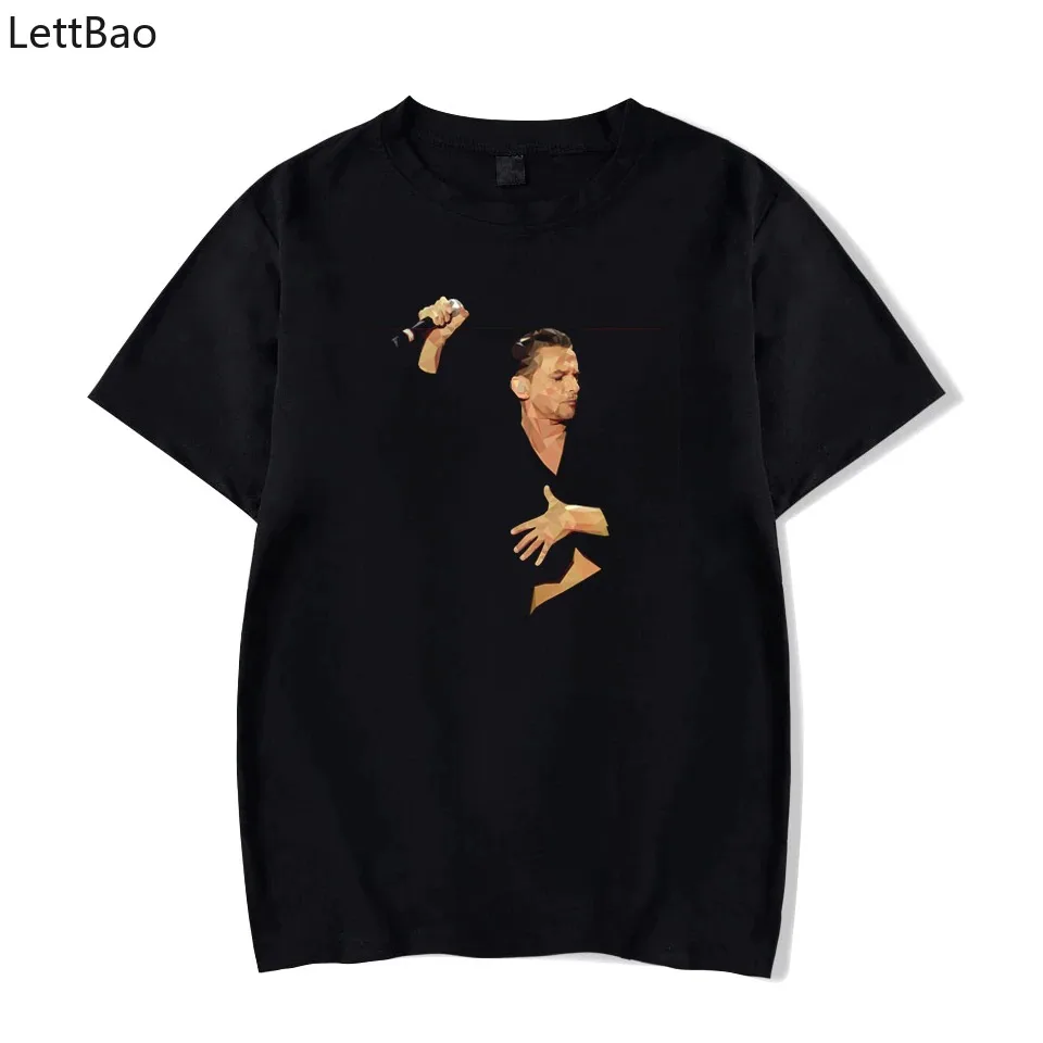 Wholesale Dave Gahan Depeche Mode T Shirt Comfortable High Quality T-shirt Harajuku Interesting Streetwear Men Funny T Shirts
Wholesale Dave Gahan Depeche Mode T Shirt Comfortable High Quality T-shirt Harajuku Interesting Streetwear Men Funny T Shirts