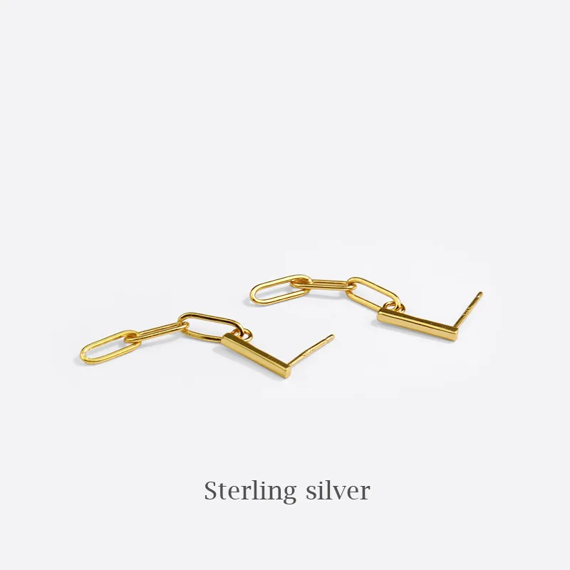 New simple long strip earrings trendy net red paper clip earrings cross-border supply, Gold earring
New simple long strip earrings trendy net red paper clip earrings cross-border supply, Gold earring