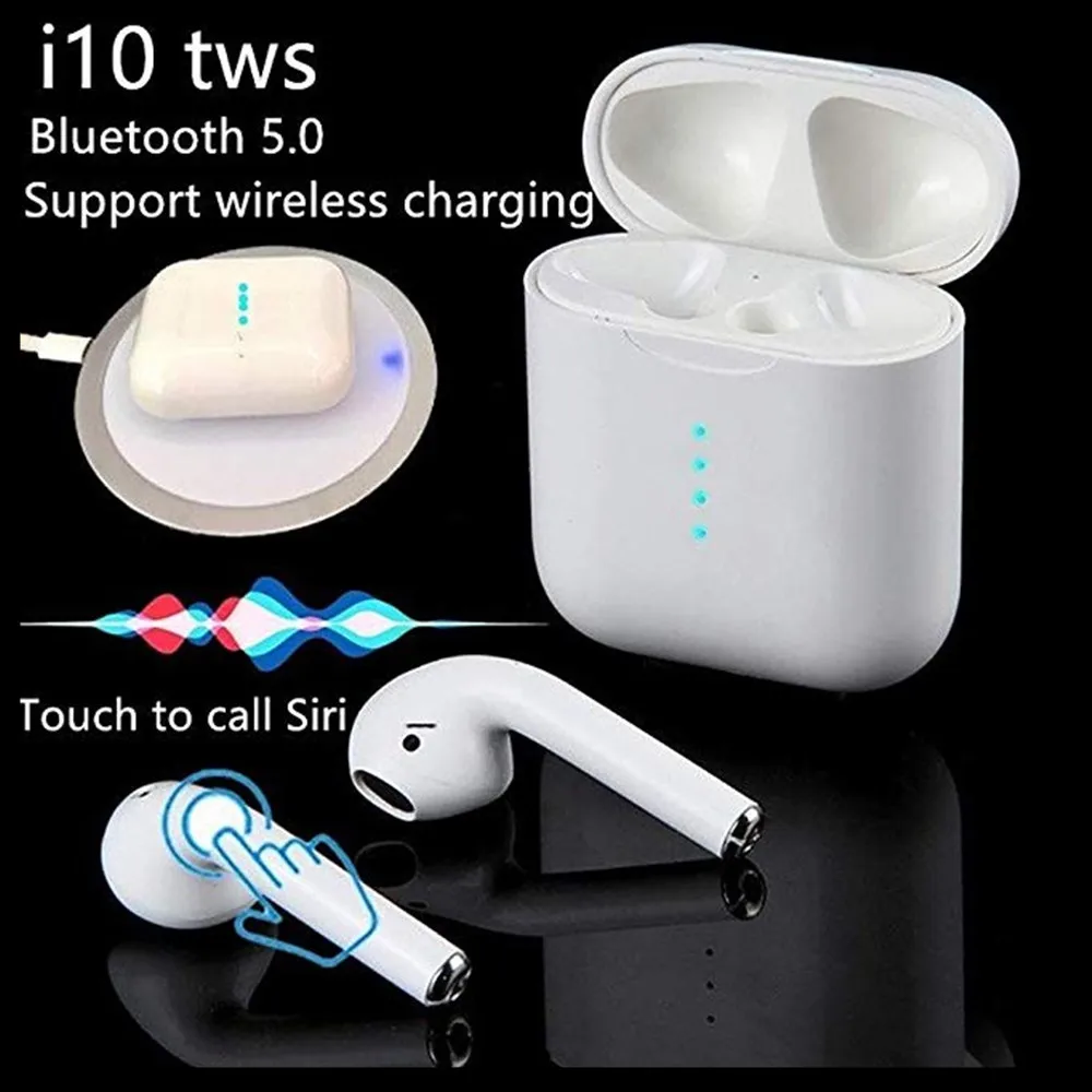 I9s I10s Tws I10 Twin Blueteeth Headphones Touch Siri Wireless Earphones In Earbuds Pop-Up Without Light - ANKUX.COM