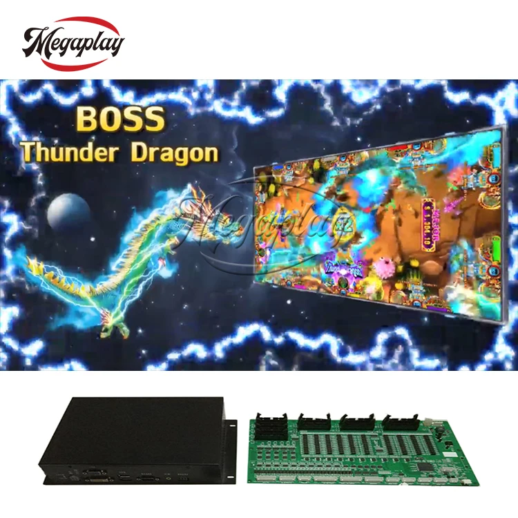 Coin Pusher Fish Game Table Cabinet Buffalo Thunder Portable Fish Game Board
Coin Pusher Fish Game Table Cabinet Buffalo Thunder Portable Fish Game Board