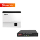 Solar Kits Solar And Battery 3kw Hybrid Solar System Home Use Battery Back Up Wth Solar Kits