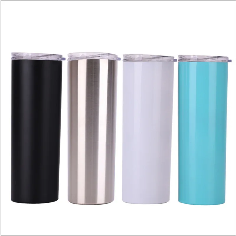 20oz Skinny Tumbler Double wall stainless Steel Insulated Skinny Slim Water Tumbler Travel Mug with Lids
20oz Skinny Tumbler Double wall stainless Steel Insulated Skinny Slim Water Tumbler Travel Mug with Lids