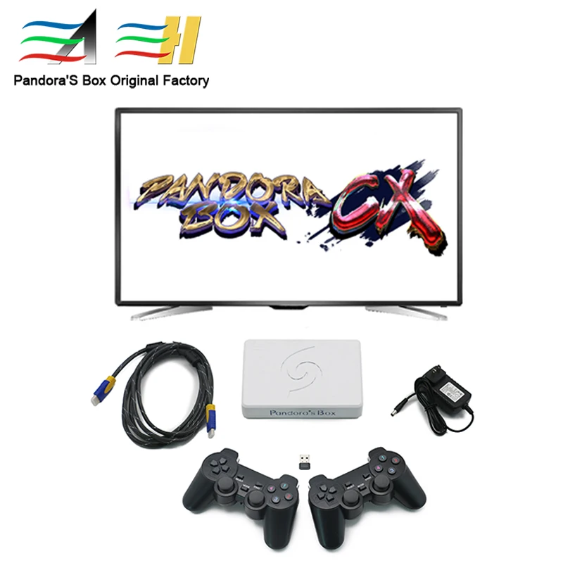 PANDORA'S BOX Wired Wireless Controller Set Tabletop Video Game Console With Double Players Gamepad 
PANDORA'S BOX Wired Wireless Controller Set Tabletop Video Game Console With Double Players Gamepad