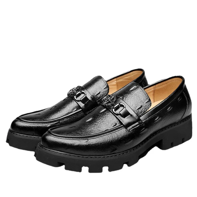 Office Other Trendy Shoes Black Leather Mens Dress Shoes High Heels Shoes Men Formal
Office Other Trendy Shoes Black Leather Mens Dress Shoes High Heels Shoes Men Formal