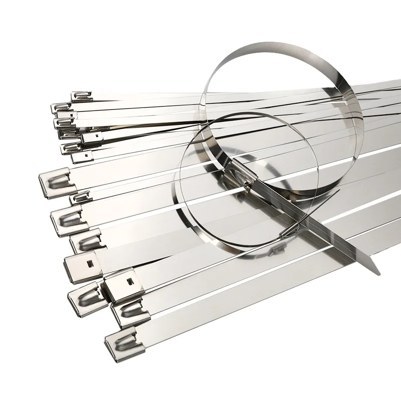 304 stainless steel hose clamps 4.6*300mm 100 pcs/bag ball lock stainless steel cable tie zip ties
304 stainless steel hose clamps 4.6*300mm 100 pcs/bag ball lock stainless steel cable tie zip ties