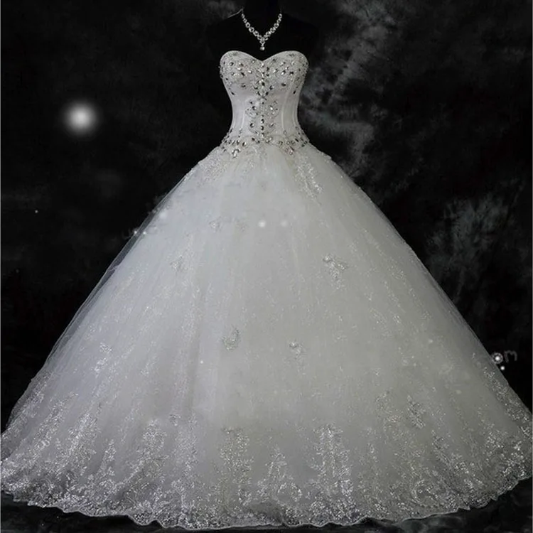 Summer Fashion White Bridal Gowns 2022 High-End Luxury Rhinestone Trailing Formal Dress Women's Wedding Dress
Summer Fashion White Bridal Gowns 2022 High-End Luxury Rhinestone Trailing Formal Dress Women's Wedding Dress
