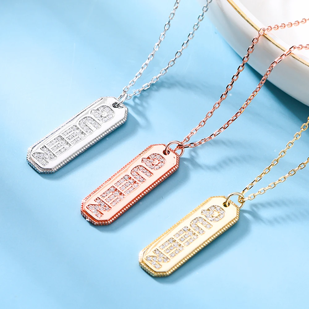 New Design 925 Sterling Silver Jewelry Queen Alphabet Letter Pendant Necklace With Low Cost For Women
New Design 925 Sterling Silver Jewelry Queen Alphabet Letter Pendant Necklace With Low Cost For Women