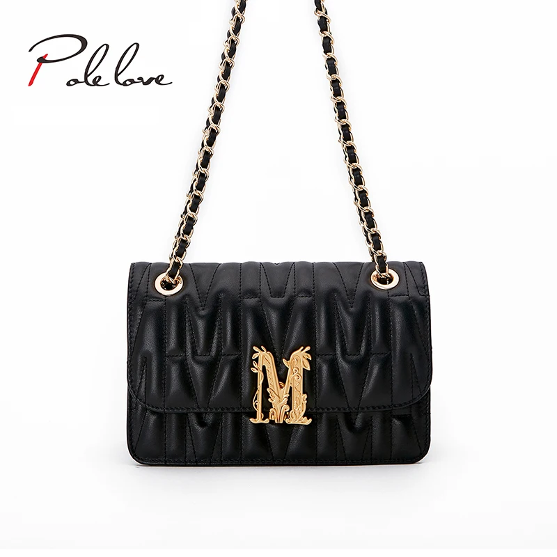new style luxury fashion casual diamond lattice square natural high-quality first layer cowhide women, Black
new style luxury fashion casual diamond lattice square natural high-quality first layer cowhide women, Black