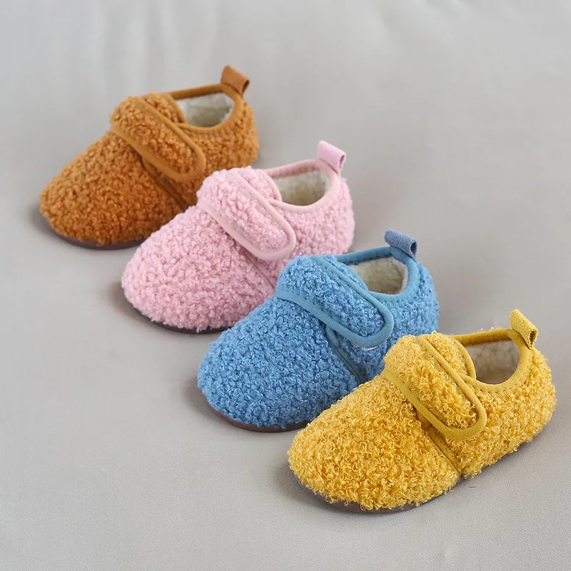 2021 Winter Fashion Warm Plush Baby Girls Shoes Infant Casual Slippers Soft Sole Baby Non-slip Indoor Shoes, Picture
2021 Winter Fashion Warm Plush Baby Girls Shoes Infant Casual Slippers Soft Sole Baby Non-slip Indoor Shoes, Picture