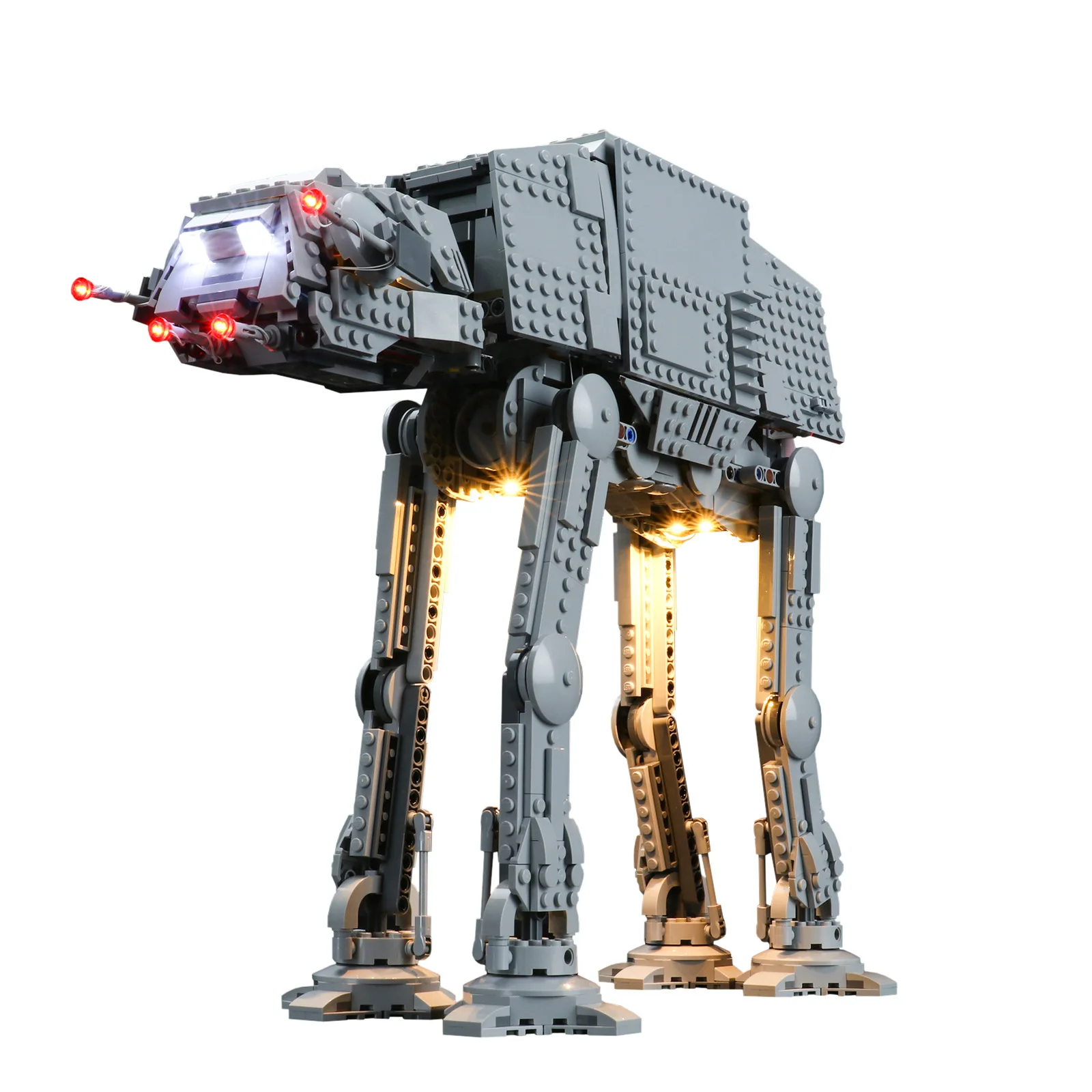 MOULD KING 21015 Star Plan Toys Motorized UCS AT-AT Walker Compatible 75313 LED Light Assembly Building Blocks Set
MOULD KING 21015 Star Plan Toys Motorized UCS AT-AT Walker Compatible 75313 LED Light Assembly Building Blocks Set