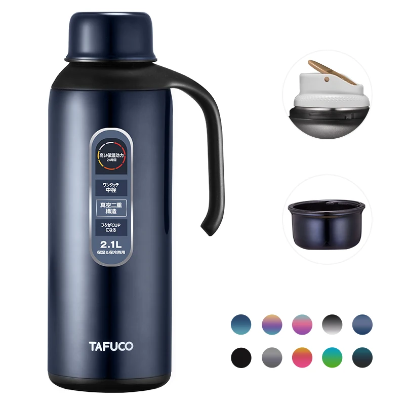 keep hot/cold 24 hours Tafuco stainless steel vacuum insulated water pot coffee jar drink bottle
keep hot/cold 24 hours Tafuco stainless steel vacuum insulated water pot coffee jar drink bottle