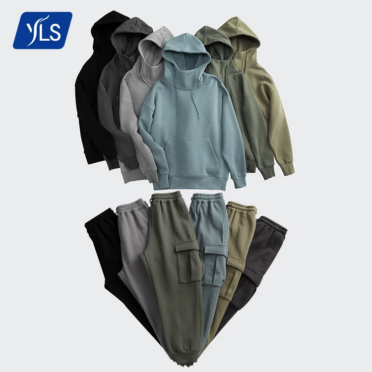 YLS Wholesale Men Fleece Blank Sweat Suits Streetwear Oversized Outfits Tracksuits for Men Custom
YLS Wholesale Men Fleece Blank Sweat Suits Streetwear Oversized Outfits Tracksuits for Men Custom