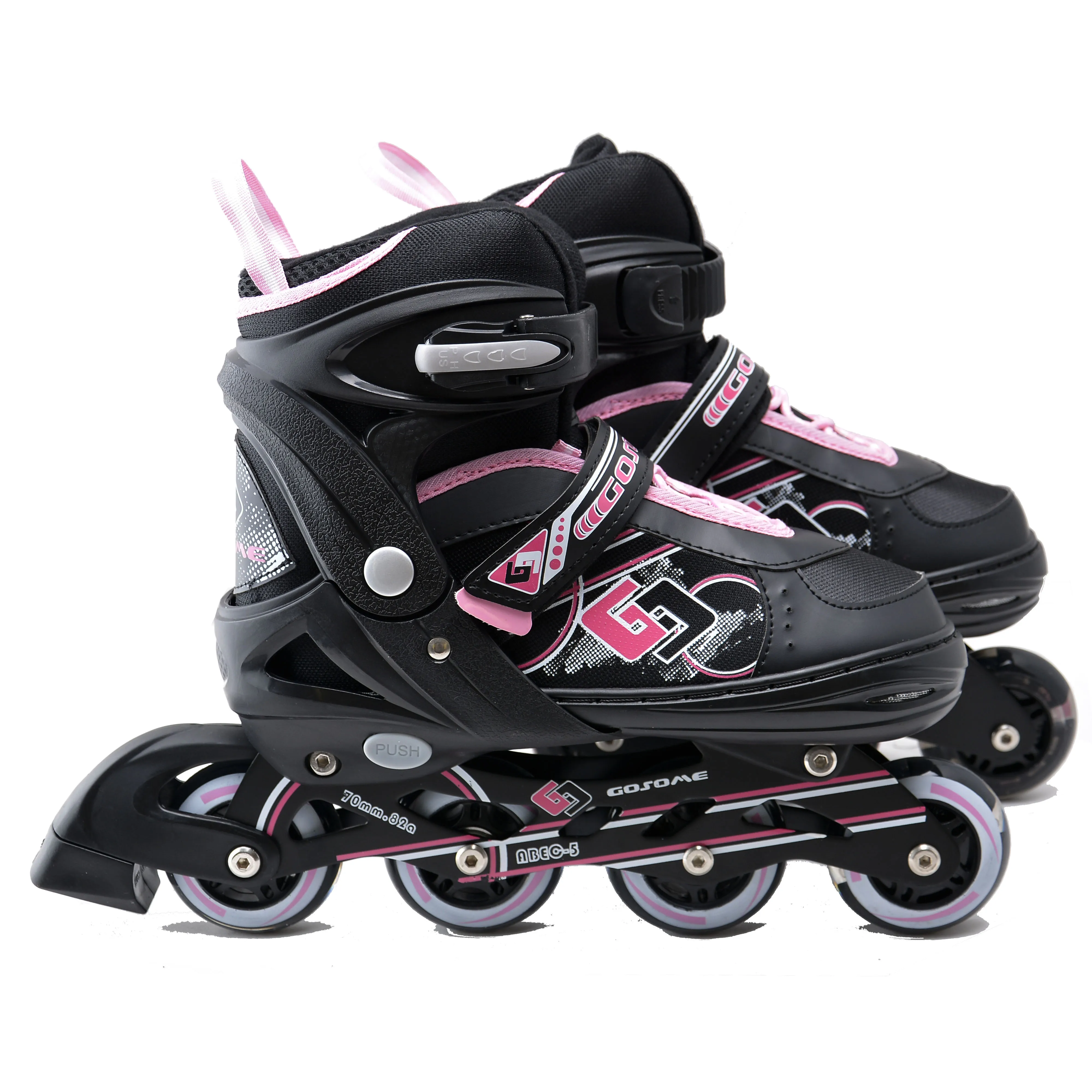 New Creation Wholesale Adjustable Kids Roller Inline Skates Pink Black Silver Red OEM Wheel Color Chrome Feature
New Creation Wholesale Adjustable Kids Roller Inline Skates Pink Black Silver Red OEM Wheel Color Chrome Feature