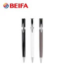 KB600421 Promotional 1.0mm 3 Colors Office Retractable Metal Ballpoint Pen With Parker Refill