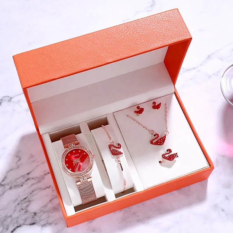 Europe and America Hot sale ladies watch set gift box set jewelry 18K rose gold girl watch wholesal gold jewelri, Picture
Europe and America Hot sale ladies watch set gift box set jewelry 18K rose gold girl watch wholesal gold jewelri, Picture