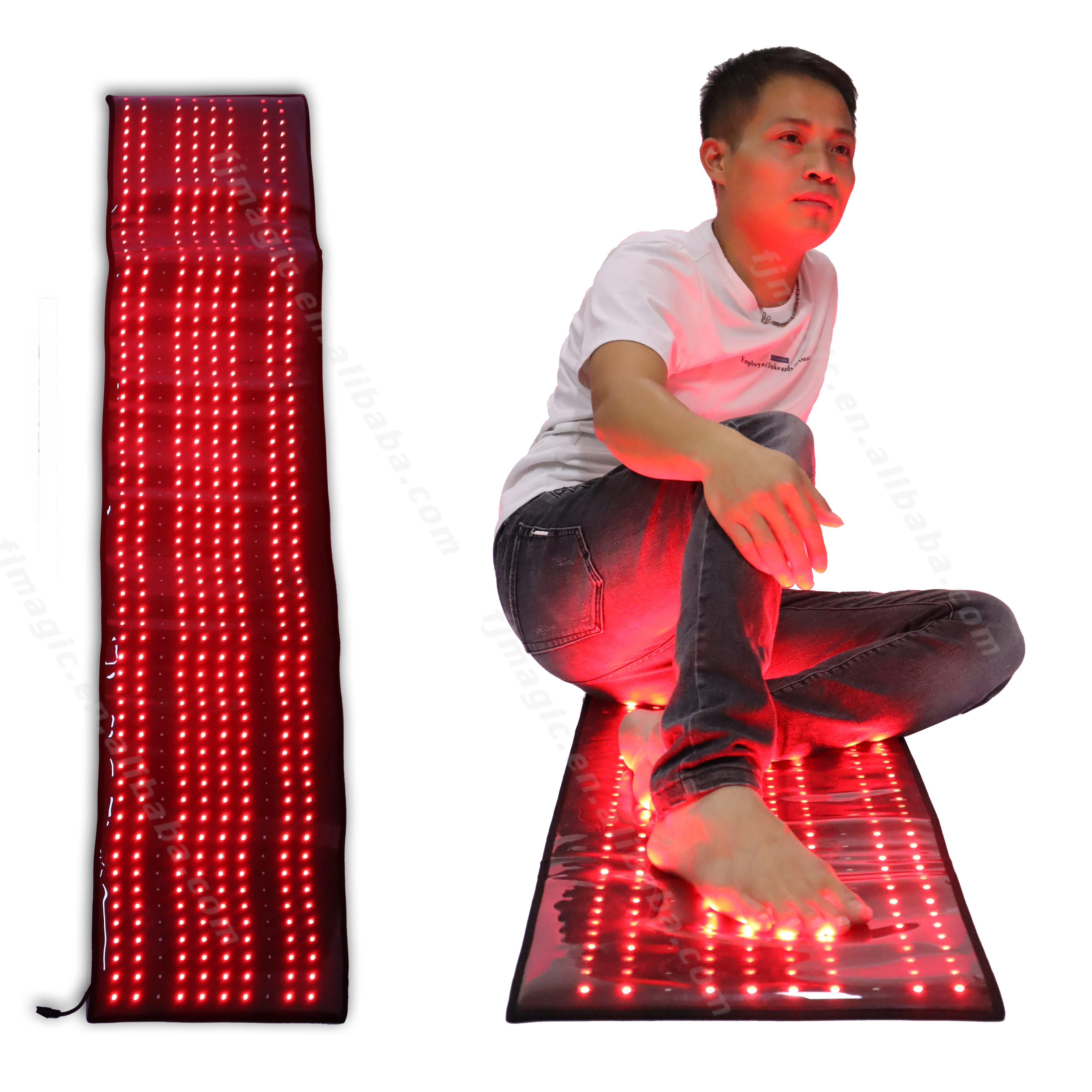 Wholesale yoga mat red light infrared weight loss treatment mat wrap Laser physiotherapy pad
Wholesale yoga mat red light infrared weight loss treatment mat wrap Laser physiotherapy pad