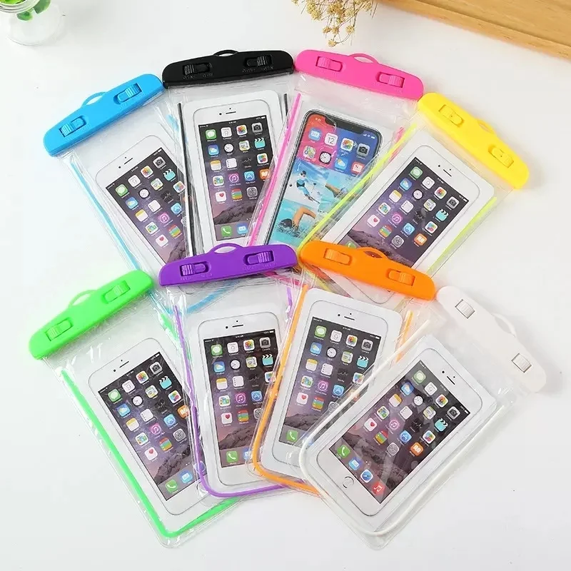 Universal Premium PVC Luminous Waterproof Phone Case Cover Underwater Phone Bag For Mobile Phone
Universal Premium PVC Luminous Waterproof Phone Case Cover Underwater Phone Bag For Mobile Phone
