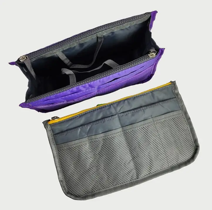 Factory Wholesale large two zipper toiletry cosmetic makeup bag in bag handbag organizer bag
Factory Wholesale large two zipper toiletry cosmetic makeup bag in bag handbag organizer bag
