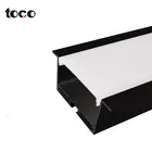 TOCO Ceiling Led Profile Frame Light Lamp Housing Extruded Channel Aluminium Wall Cover Strips