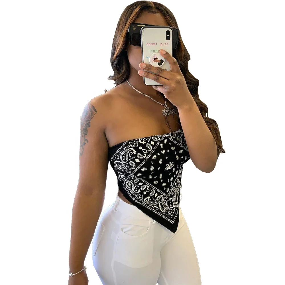 2020 New Fashion Sexy Women Off Shoulder Print Wrapped Tube Crop Top With More Color
2020 New Fashion Sexy Women Off Shoulder Print Wrapped Tube Crop Top With More Color