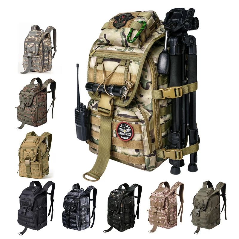 Factory Outlets hiking hunting 3P assault Multifunction tool shoulder military tactical backpacks Nylon, 10 colors
Factory Outlets hiking hunting 3P assault Multifunction tool shoulder military tactical backpacks Nylon, 10 colors