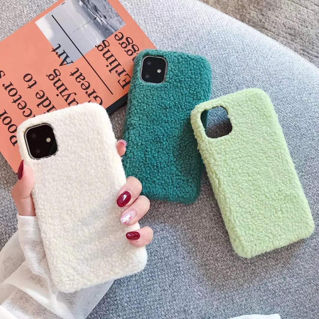 Winter Warm Green Plush Phone Case for Iphone 12 11 Pro Max Candy Fluffy Soft Tpu Case for Iphone 7 8 6 Plus Xs Max Xr Cover, Multi-color 
Winter Warm Green Plush Phone Case for Iphone 12 11 Pro Max Candy Fluffy Soft Tpu Case for Iphone 7 8 6 Plus Xs Max Xr Cover, Multi-color