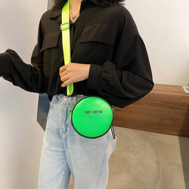 B-0149 Wholesale Neon Color Sport Kids Girls Handbags Gift Bolso Women Fashion Casual Crossbody Handbag Small Round Shoulder Bag, Multi color
B-0149 Wholesale Neon Color Sport Kids Girls Handbags Gift Bolso Women Fashion Casual Crossbody Handbag Small Round Shoulder Bag, Multi color