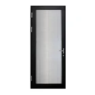 Aluminum alloy frame tempered glass door modern design aluminium door