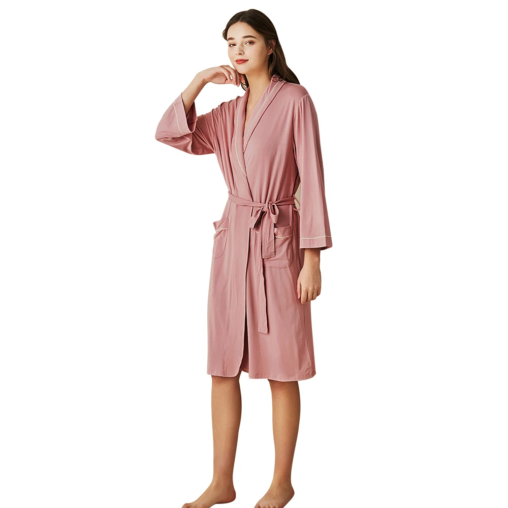 Super soft bamboo fiber robes women night wear gown summer sexy nighty bath robe femme spa robe for woman, Multi colors
Super soft bamboo fiber robes women night wear gown summer sexy nighty bath robe femme spa robe for woman, Multi colors