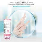Daily Hand Cleaning 390ml Pink Rose Fragrance Liquid Hand Soap Promotional