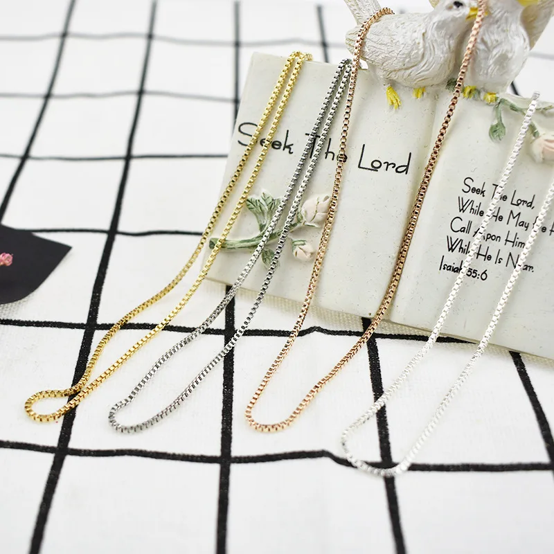 wholesale 1.4mm fashion new style gold plated metal necklace jewelry for women and men, Picture
wholesale 1.4mm fashion new style gold plated metal necklace jewelry for women and men, Picture