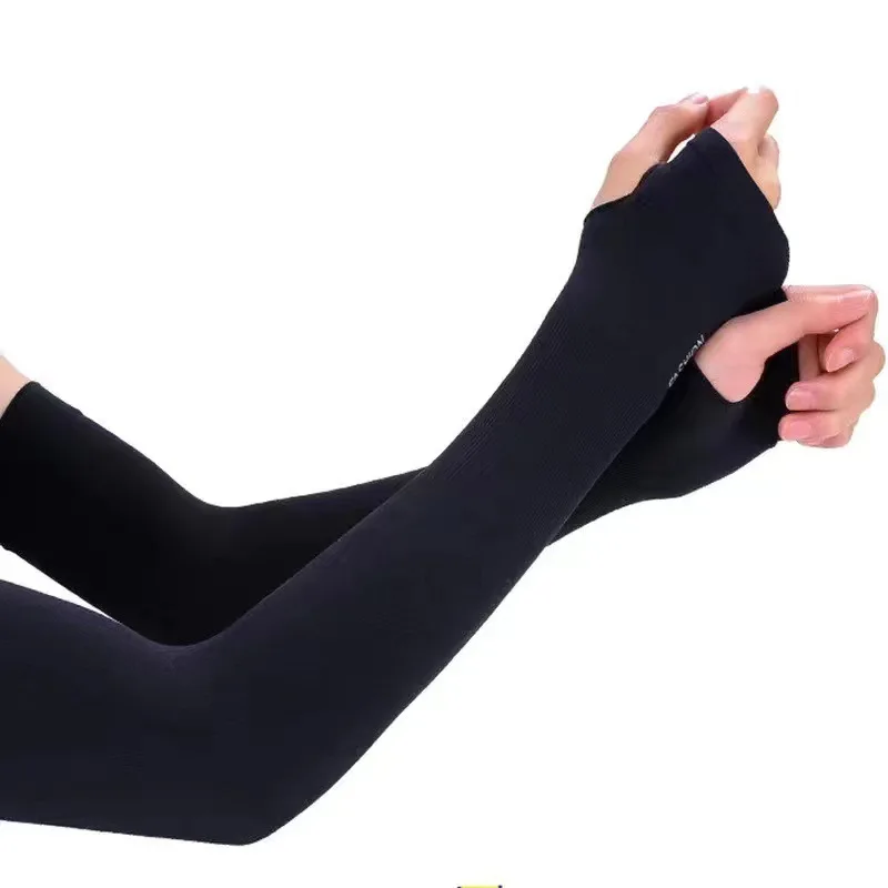 Ice sleeve Men's and women's summer sunscreen ice silk cuff women driving UV protection men's outdoor sports arm guard
Ice sleeve Men's and women's summer sunscreen ice silk cuff women driving UV protection men's outdoor sports arm guard