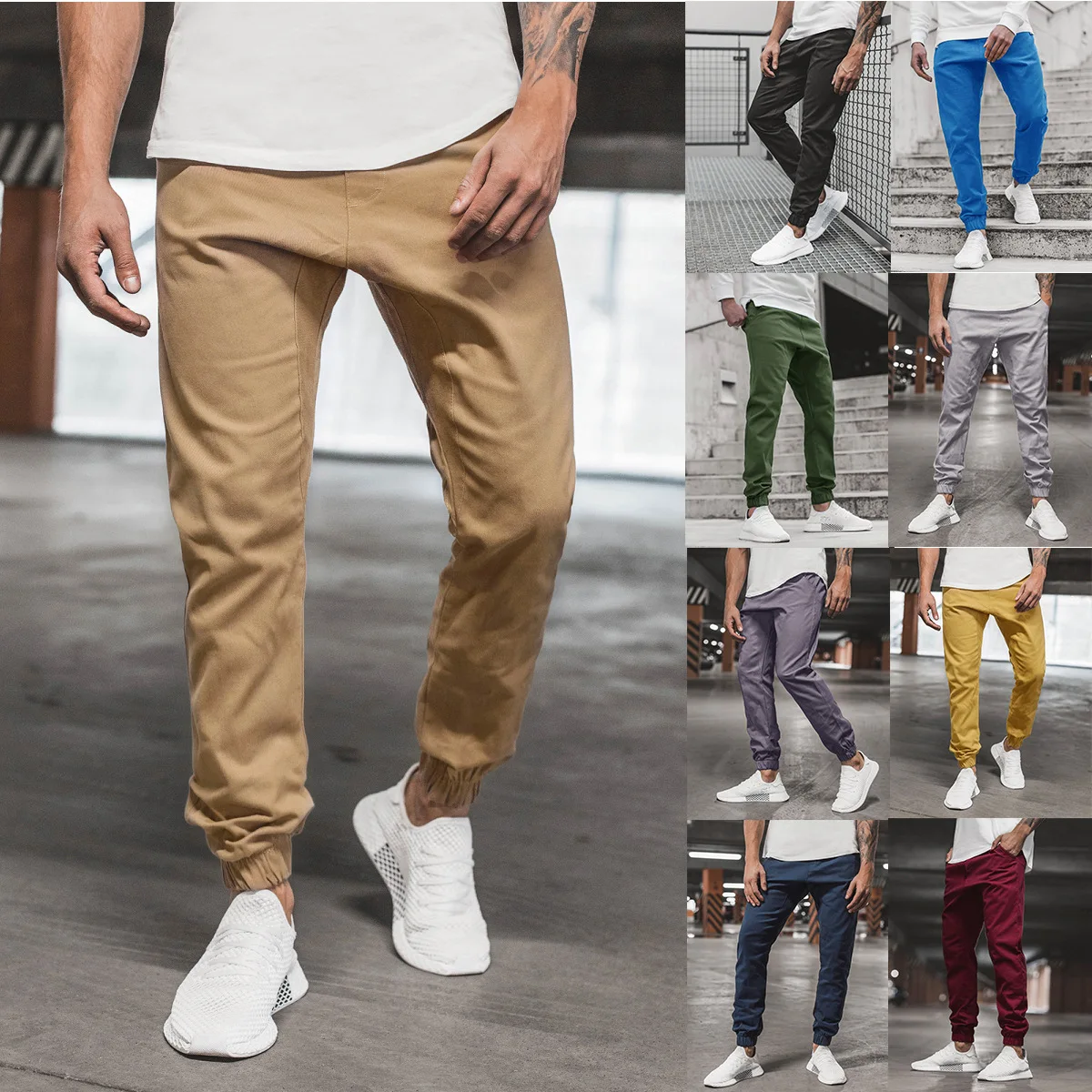 OEM custom cotton sports pants for men running training mens gym cargo pants jogger pants, Picture
OEM custom cotton sports pants for men running training mens gym cargo pants jogger pants, Picture