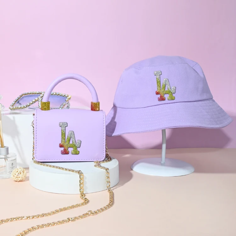 2021 Designers Fanny Pack Other Special Purpose Bags LA Hat And Purses Set Women Handbags, Customized
2021 Designers Fanny Pack Other Special Purpose Bags LA Hat And Purses Set Women Handbags, Customized