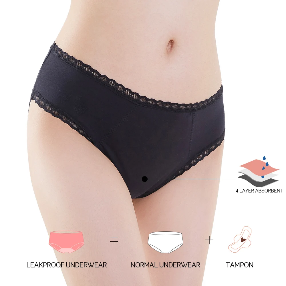 Lynmiss Unique Design woman soft absorbent sustainable menstrual period panties for girls
Lynmiss Unique Design woman soft absorbent sustainable menstrual period panties for girls