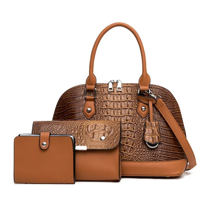 2022 New ladies Handbags And Purses set Fashion Alligator pu leather Bags Women luxury designer handbag
2022 New ladies Handbags And Purses set Fashion Alligator pu leather Bags Women luxury designer handbag
