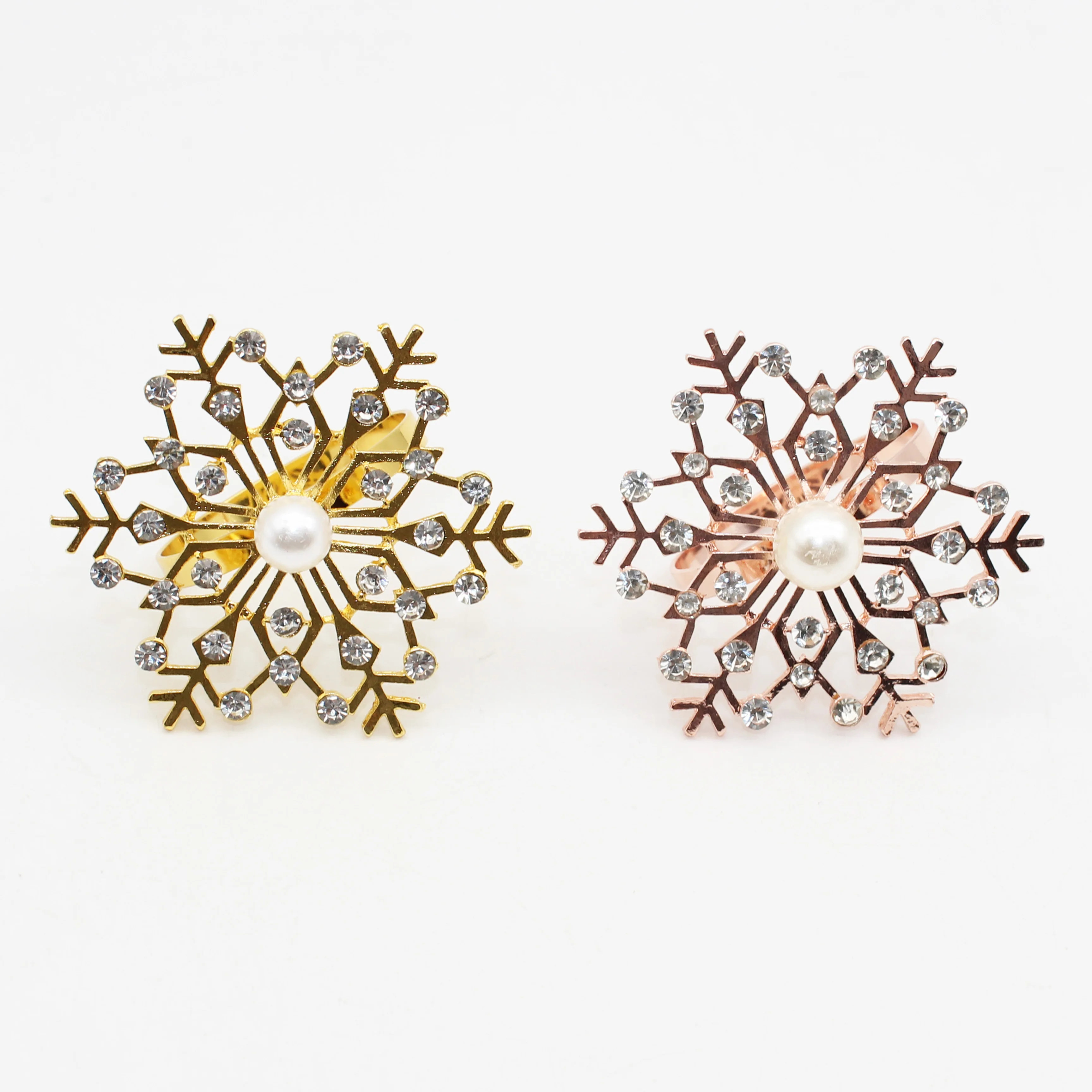 Ychon 2023 Newest Pearl Flower Napkin Ring for Holiday Party Wedding Christmas Snowflake Gold Napkin Rings Holder
Ychon 2023 Newest Pearl Flower Napkin Ring for Holiday Party Wedding Christmas Snowflake Gold Napkin Rings Holder