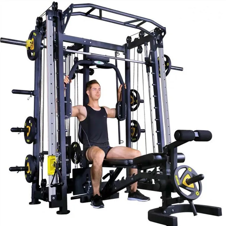 2020 New Design Multi-Functional 3D Smith Machine Fitness Equipment Strength pull up Home&Gym, Optional
2020 New Design Multi-Functional 3D Smith Machine Fitness Equipment Strength pull up Home&Gym, Optional