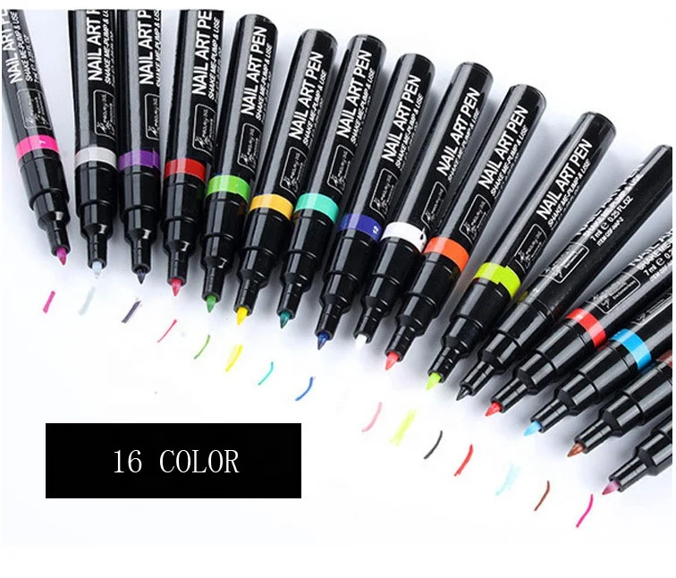 Cheap Price Nail Art Pen 3D Nail Paint Brush Tools UV Gel Nail Polish Pen, White black green red
Cheap Price Nail Art Pen 3D Nail Paint Brush Tools UV Gel Nail Polish Pen, White black green red