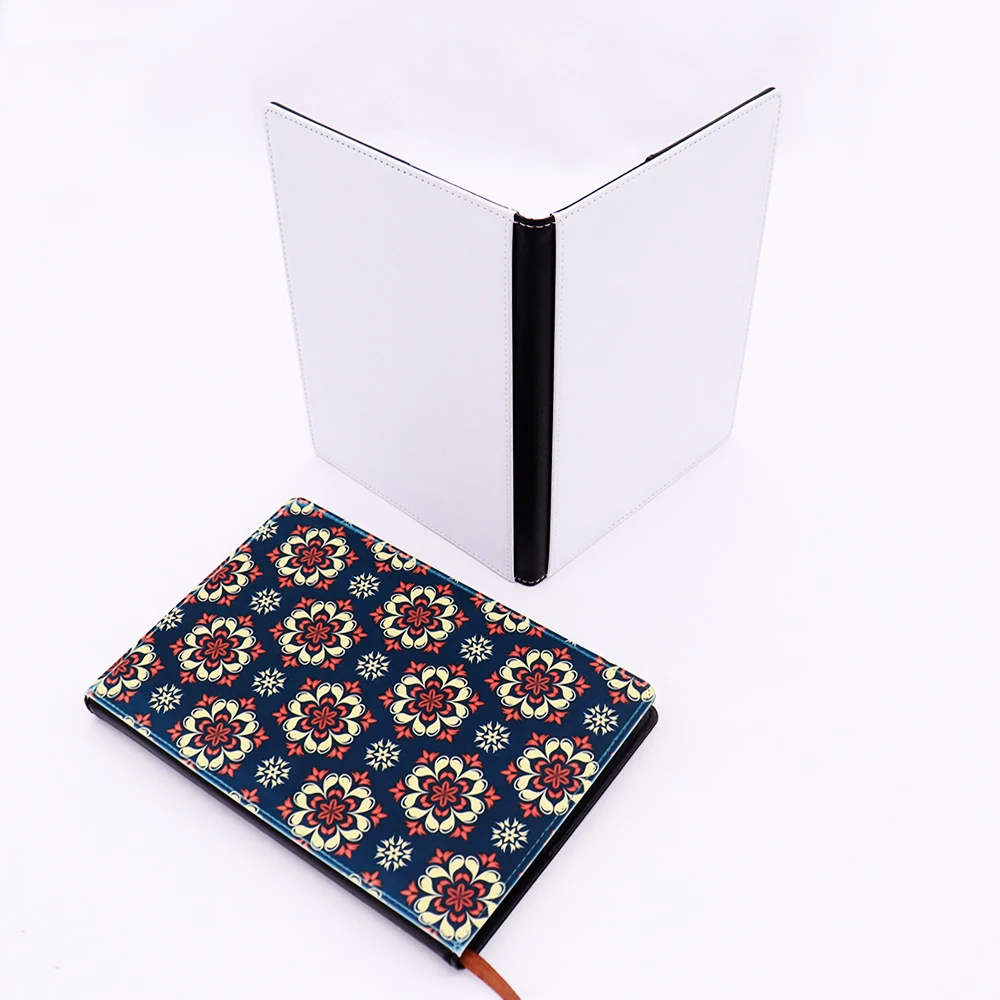 Personalized Cover A4 Size Notebook Sublimation Blank Pu Leather Notebook, Black (white for printing)
Personalized Cover A4 Size Notebook Sublimation Blank Pu Leather Notebook, Black (white for printing)