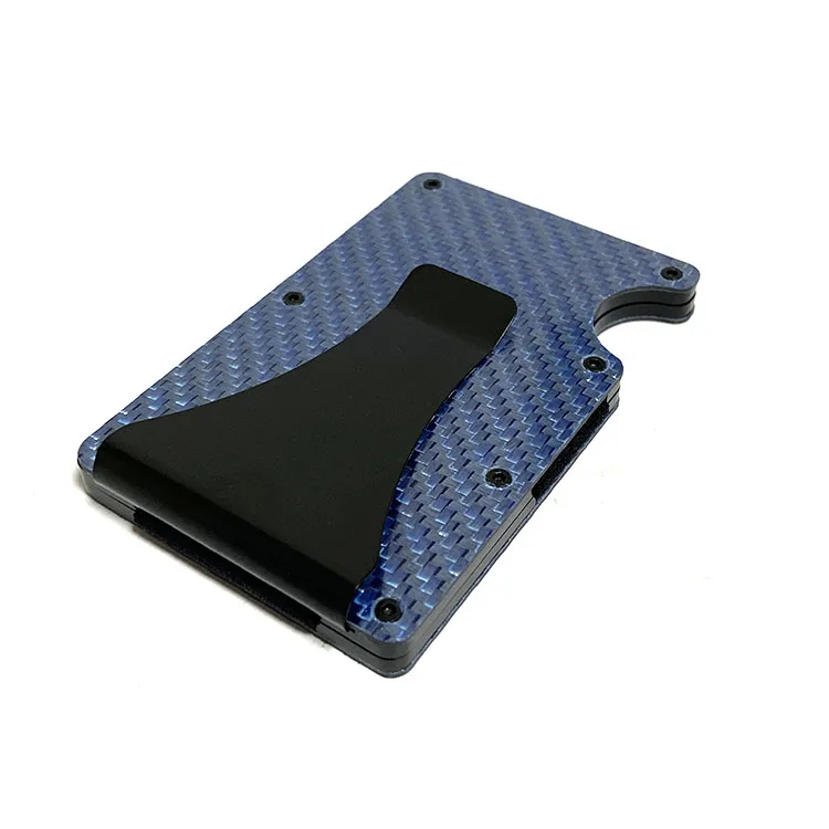Factory Wholesale Aluminum Mens Wallet RFID Blocking Slim Metal Carbon Fiber Wallet Money Clip, Black/silvery/yellow/blue/red
Factory Wholesale Aluminum Mens Wallet RFID Blocking Slim Metal Carbon Fiber Wallet Money Clip, Black/silvery/yellow/blue/red