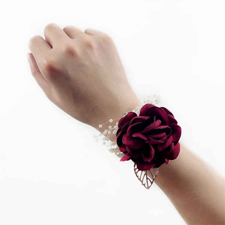 Popular Wrist Flower Multi-color Wedding Rose Ornaments Group Wrist Corsage With Hand Gift
Popular Wrist Flower Multi-color Wedding Rose Ornaments Group Wrist Corsage With Hand Gift