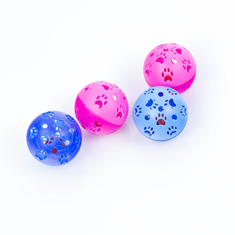 High Quality Pet Cat Plastic Ball Toy Hollow Ball With Bell Cat Toy Exercise Ball, As picture
High Quality Pet Cat Plastic Ball Toy Hollow Ball With Bell Cat Toy Exercise Ball, As picture