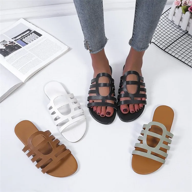 2021 new female ladies pu leather anti slip comfortable slippers sandals shoes with flowers flat comfort for beach casual women
2021 new female ladies pu leather anti slip comfortable slippers sandals shoes with flowers flat comfort for beach casual women