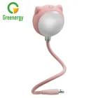 LED Night Light Music Book Reading Light Sound USB Powerded Flexible Folding Led Desk Led Lamp