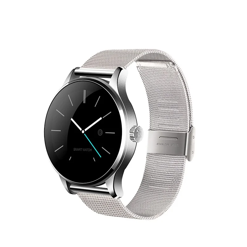 2019 K88H Smart Watch 1.22 Inch Round Screen Support Sport Heart Rate Monitor SmartWatch For IOS Android, Black, silver, gold
2019 K88H Smart Watch 1.22 Inch Round Screen Support Sport Heart Rate Monitor SmartWatch For IOS Android, Black, silver, gold