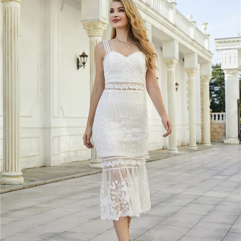 High quality women clothing sexy tube top mermaid bridesmaid dresses lace party bodycon dress, White
High quality women clothing sexy tube top mermaid bridesmaid dresses lace party bodycon dress, White
