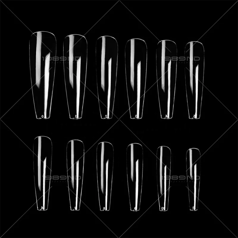 OEM Your Brand Hot Sell Extension False Nail Transparent Full Cover XL Coffin No Mark Soft Gel Nail Tips, Clear
OEM Your Brand Hot Sell Extension False Nail Transparent Full Cover XL Coffin No Mark Soft Gel Nail Tips, Clear