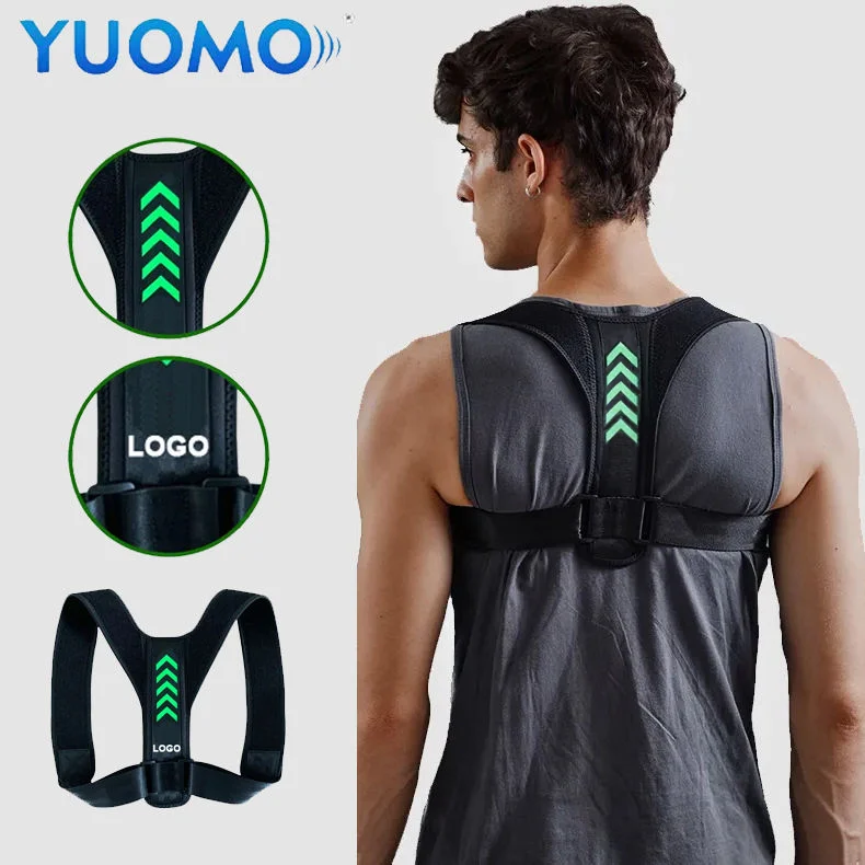 Yuomo Hot Sale Custom Adjustable Back Shoulder Posture Corrector Belt / Elastic Scoliosis Back Support Brace for Women Men
Yuomo Hot Sale Custom Adjustable Back Shoulder Posture Corrector Belt / Elastic Scoliosis Back Support Brace for Women Men