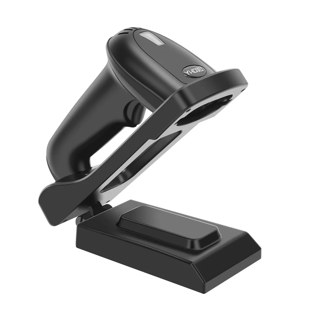 2021 Wireless Barcode Reader With Charge Pedestal Base Cordless Bar code Scanner Long Range 2.4G WIFI Receiver with Memory
2021 Wireless Barcode Reader With Charge Pedestal Base Cordless Bar code Scanner Long Range 2.4G WIFI Receiver with Memory